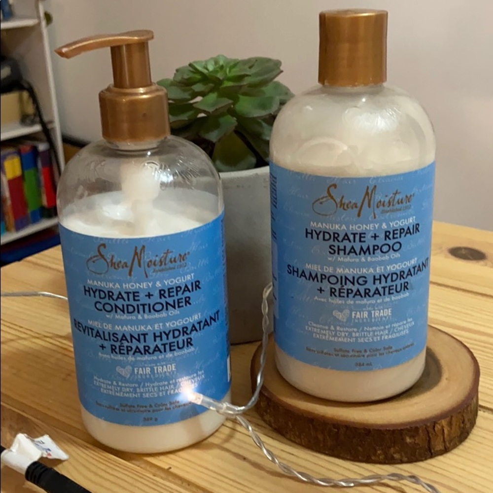 Shea Moisture Shampoo and Conditioner